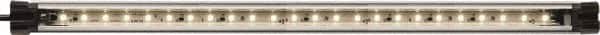 Waldmann Lighting - 24 VDC, 14 Watt, LED, Linear Machine Light - Direct Mount, 3m Cord, IP67, Silver - Exact Tooling