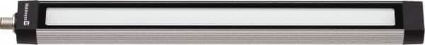 Waldmann Lighting - 24 VDC, 10.5 Watt, LED, Linear Machine Light - Bracket Mount, 4.9m Cord, IP67, Silver - Exact Tooling