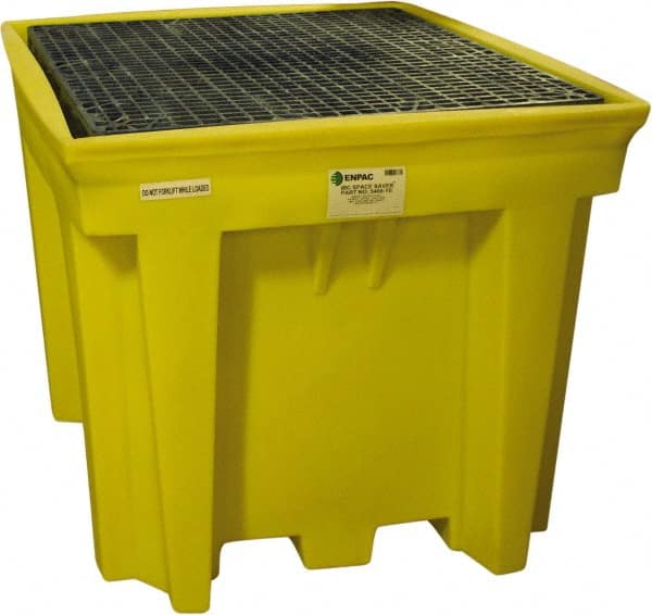 Enpac - IBC Sumps, Platforms & Decks Type: IBC Pallet w/Drain Number of Totes: 1 - Exact Tooling