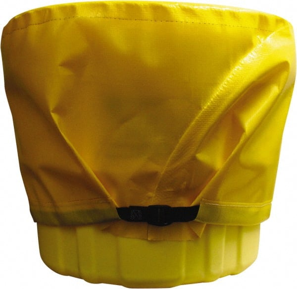 Enpac - 20 & 30 Gal, 1 mil, Polyethylene Drum Cover - Exact Tooling