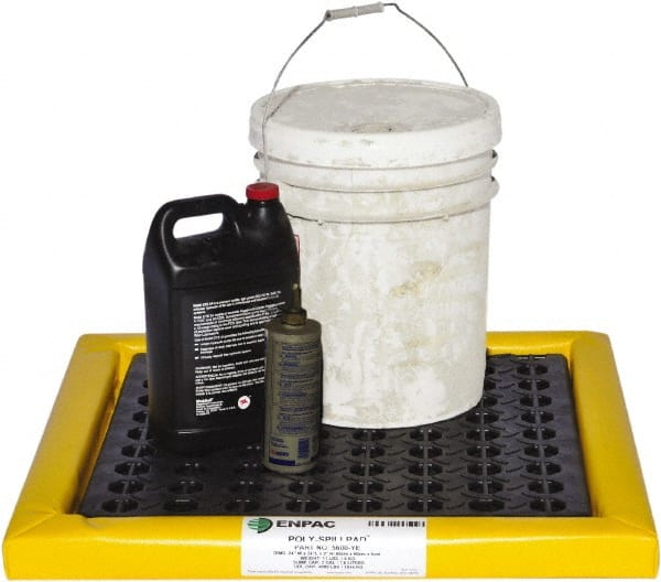 Enpac - Spill Pallets, Platforms, Sumps & Basins Type: Spill Deck or Pallet Number of Drums: 4 - Exact Tooling