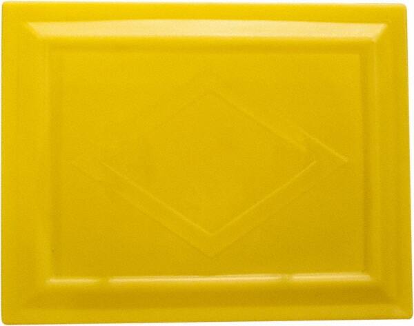 Enpac - 123 Gal, 250 mil, Polyethylene Tote Bin Lid - Exact Tooling