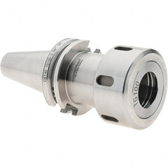 Accupro - 3/64" to 1" Capacity, 3-1/2" Projection, CAT40 Dual Contact Taper, TG/PG 100 Collet Chuck - 6-3/16" OAL - Exact Tooling