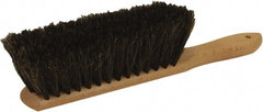 O-Cedar - 13" OAL, Horsehair Counter Brush - 2-1/2" Bristle Length, 8" Long x 2-1/2" Wide Head, Wood Handle, Gray - Exact Tooling