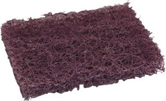 O-Cedar - 6" Long x 3-1/2" Wide x 7/8" Thick Scouring Pad - Heavy-Duty, Purple - Exact Tooling
