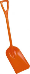 Remco - 14-1/2" High Square Plastic Shovel - 24-5/8" Long D-Grip Handle - Exact Tooling