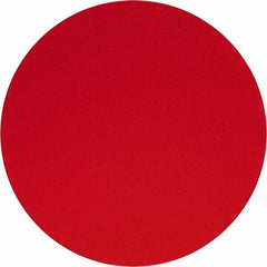 Norton - 12" Diam, 120 Grit Ceramic Adhesive PSA Disc - Medium Grade, Orange, Y Weighted Backing, Flexible - Exact Tooling