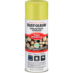 Wet/Dry Tree Marking-Fluorescent Yellow Spray Paint - Exact Tooling