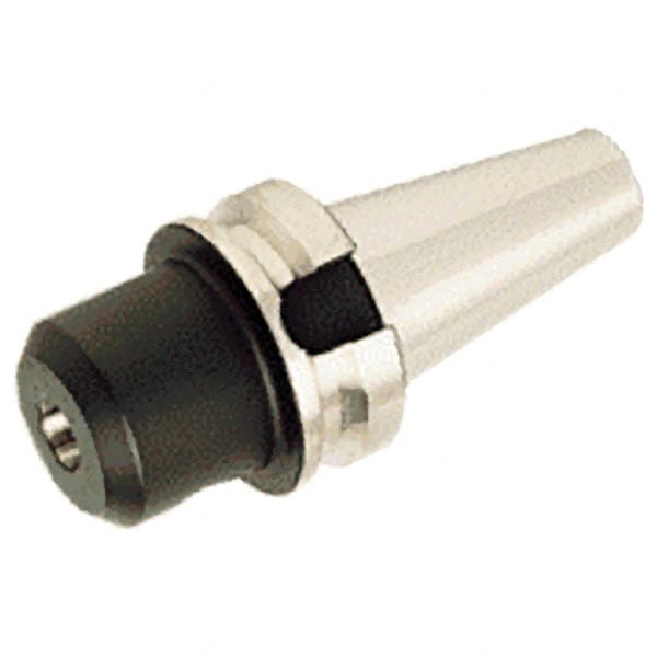 Iscar - BT40 Taper, 0.7874" Inside Hole Diam, 2.9528" Projection, Straight Shank Adapter - 2.0472" Body Diam, Taper Shank, Through Coolant - Exact Tooling