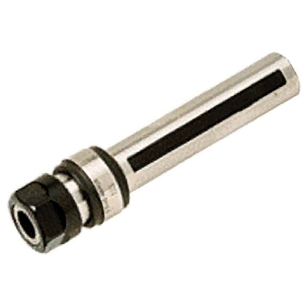 Iscar - 32mm Straight Shank Diam Tapping Chuck/Holder - M6 to M27 Tap Capacity, 95.2mm Projection - Exact Tooling