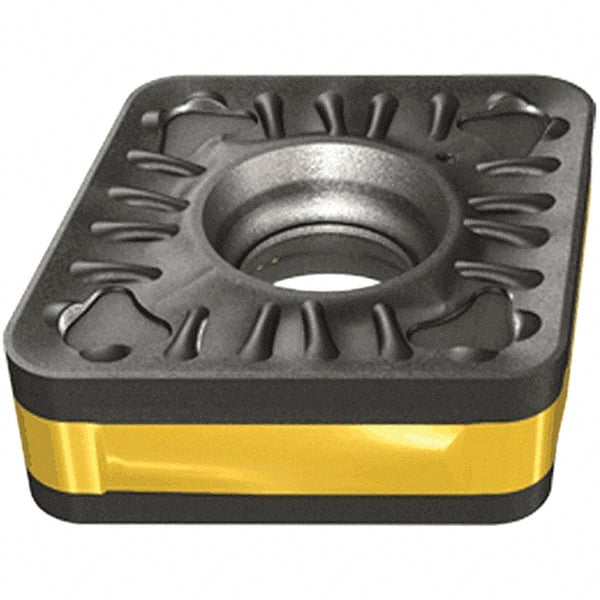 Iscar - COMG543 R3P-IQ Grade IC8250 Carbide Turning Insert - TiCN/Al2O3/TiN Finish, 80° Diamond, 15.88mm Inscr Circle, 6.35mm Thick, 1.2mm Corner Radius - Exact Tooling