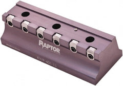 Raptor Workholding - 1-1/2" Jaw Width, 12" High x 17" Long x 7" Wide Dovetail Vise - For Use with 4 & 5 Axis Workholding Systems - Exact Tooling