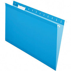 Pendaflex - 8-1/2 x 14", Legal, Blue, Hanging File Folder - 11 Point Stock, 1/5 Tab Cut Location - Exact Tooling