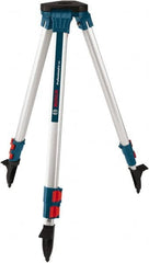 Bosch - 63" (Open)" Long x 7" Wide, Level Contractor Tripod Mount - Use with Rotary Laser - Exact Tooling