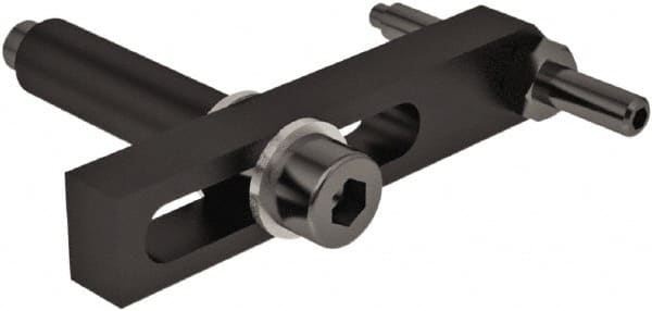 Schunk - 3 Piece Vise Work Stop - Steel - Exact Tooling
