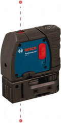 Bosch - 2 Beam 100' Max Range Self Leveling Dot Laser Level - 1/4" at 100' & 1/8" at 30' Accuracy, Battery Included - Exact Tooling