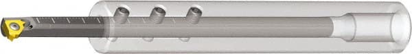 Vargus - Internal Thread, Right Hand Cut, 5/8" Shank Width x 0.584" Shank Height Indexable Threading Toolholder - 4" OAL, 8.0SIR Insert Compatibility, SVC Toolholder, Series Sleeve 8.0 - Exact Tooling