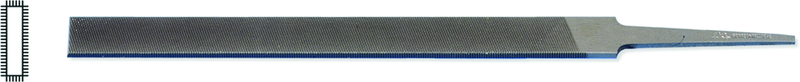 4" Equalling-21 Gauge File, Cut 2 - Exact Tooling