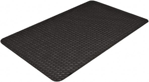 Ability One - 12' Long x 3' Wide x 9/16" Thick Dry/Wet Environment Heavy Duty Anti-Fatigue Matting - Exact Tooling