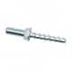 Powers Fasteners - 1/4" Diam, 1/4" Drill, 4" OAL, 1" Min Embedment Rod Hanging Anchor Concrete Anchor - 1015 Case Hardened Steel, Zinc-Plated Finish, Hex Head, Hex Drive, 1-5/8" Thread Length - Exact Tooling