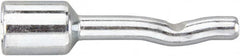 Powers Fasteners - 3/8" Diam, 1/4" Drill, 2-3/8" OAL, 3-5/8" Min Embedment Pin Anchor Concrete Anchor - 1038 Carbon Steel, Zinc-Plated Finish, Round Head, Hammer Drive, 5/8" Thread Length - Exact Tooling