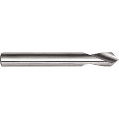 Magafor - 5/8" Body Diam, 90°, 7" OAL, High Speed Steel Spotting Drill - Exact Tooling