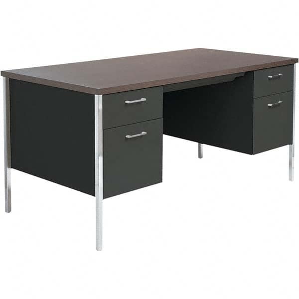 ALERA - Office Desks Type: Single Pedestal Center Draw: Yes - Exact Tooling
