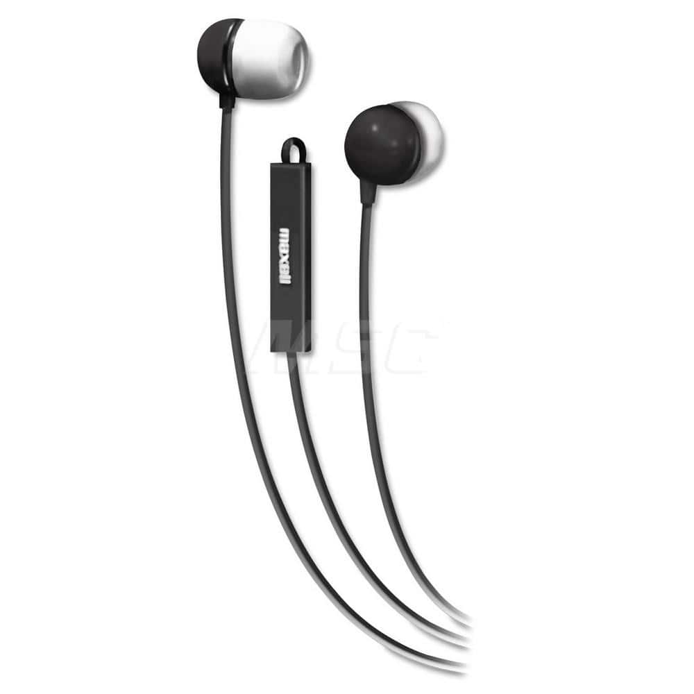Maxell - Office Machine Supplies & Accessories; Office Machine/Equipment Accessory Type: In-Ear Bud ; For Use With: Office Use ; Color: Black; White - Exact Tooling