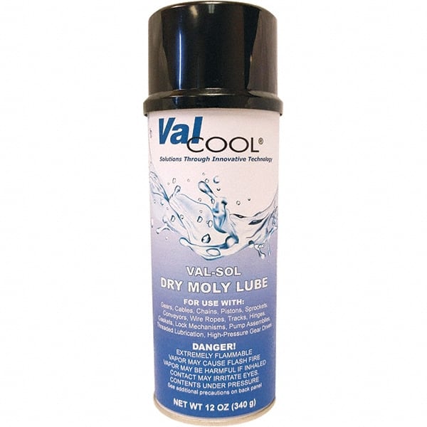 ValCool - 16 oz Can Spray Lubricant - Gray/Black - Exact Tooling