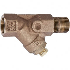Watts - 1-1/4" Fit, Strainer - Brass - Exact Tooling