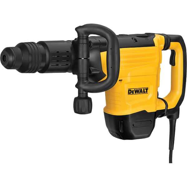 DeWALT - 1,105 to 2,210 BPM, 11.3" Stroke Length, Electric Demolition Hammer - 15 Amps, 1-3/4 NPT - Exact Tooling