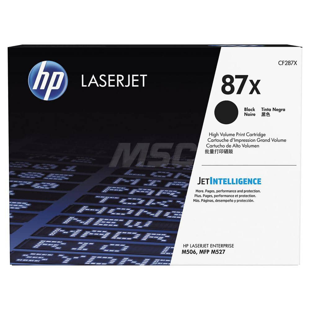 Hewlett-Packard - Office Machine Supplies & Accessories; Office Machine/Equipment Accessory Type: Toner Cartridge ; For Use With: HP LaserJet Enterprise M506dn; M506n; M501dn; M506x; MFP M527z; MFP M527f; MFP M527dn ; Color: Black - Exact Tooling