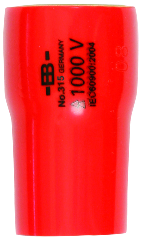 Insulated Socket 3/8" Drive 17.0mm - Exact Tooling