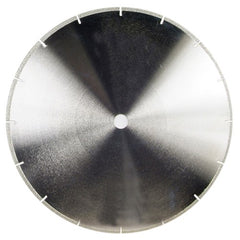 12″ × 1/8″ × 1/2″ Electroplated Diamond Saw Blade 40 Grit - Exact Tooling