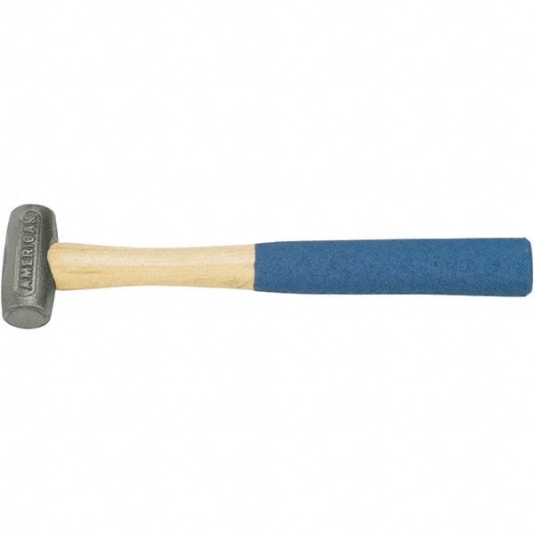 American Hammer - 1/2 Lb Head 1-1/2" Face Zinc Aluminum Alloy Non-Sparking - Exact Tooling