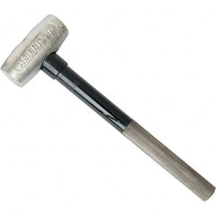 American Hammer - 2 Lb Aluminum Nonsparking Nonmarring Hammer - Exact Tooling