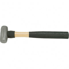 American Hammer - 1-1/2 Lb Head 1-3/4" Face Aluminum Non-Marring Hammer - Exact Tooling
