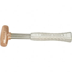American Hammer - 1-1/2 Lb Nonsparking Copper Hammer - Exact Tooling