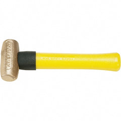American Hammer - 1-1/2 Lb Bronze Nonsparking Soft Face Hammer - Exact Tooling
