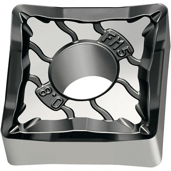 Walter - SNMG FM5 Grade WSM20S Turning Insert - TiAlN+Al2O3+(Al) Finish, 90° Square, 12.7mm Inscr Circle, 4.76mm Thick, 0.8mm Corner Radius - Exact Tooling