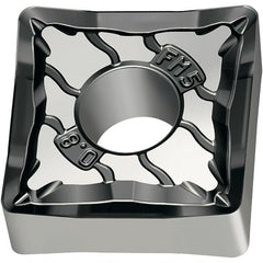 Walter - SNMG FM5 Grade WSM20S Turning Insert - TiAlN+Al2O3+(Al) Finish, 90° Square, 12.7mm Inscr Circle, 4.76mm Thick, 0.8mm Corner Radius - Exact Tooling