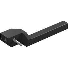 Vargus - Internal Thread, Neutral Cut, 10mm Shank Width x 10mm Shank Height Indexable Threading Toolholder - 99mm OAL, M6, MS6 Insert Compatibility, MHD Toolholder, Series Microscope Drop Head - Exact Tooling