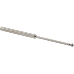 Accupro - 1/8° 1/8" Cut Diam, 0.062" Cut Width, 1/8" Shank, Solid Carbide Double-Angle Cutter - Exact Tooling