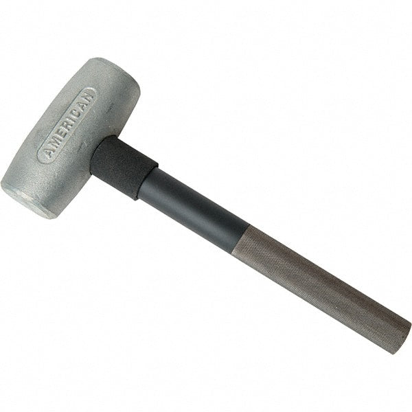 American Hammer - 4 Lb Aluminum Nonsparking Soft Face Hammer - Exact Tooling