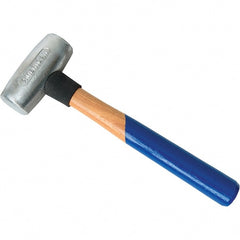 American Hammer - 4 Lb Aluminum Nonsparking Soft Face Hammer - Exact Tooling