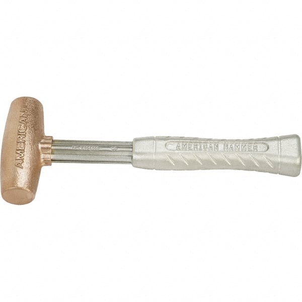 American Hammer - 3 Lb Copper Nonsparking Hammer - Exact Tooling