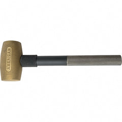 American Hammer - 3-1/2 Lb Brass Nonsparking Hammer - Exact Tooling