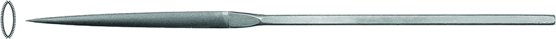 5-1/2" Escapement File, Crossing, Cut 2 - Exact Tooling