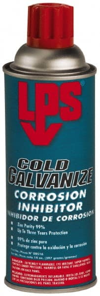 LPS - 14 oz Zinc Cold Galvanizing Compound - Comes in Aerosol - Exact Tooling