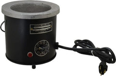 WAAGE - 1 Qt, 3-1/2" Deep, 150 to 450°F, Dip Coat Pot - 5" ID, 230 Volts, 600 Watts - Exact Tooling